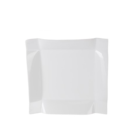 Prato Porcelana Habana Plano Branco 25X25X3.5cm - Image product