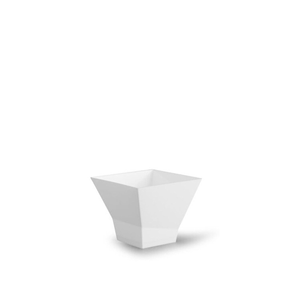 Taça Reutilizável Fingerfood Branco 90ml Pack 25