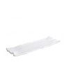 Bandeja Melamina Air Retangular Branco 53cm Bandeja Melamina Air Retangular Branco 53cm