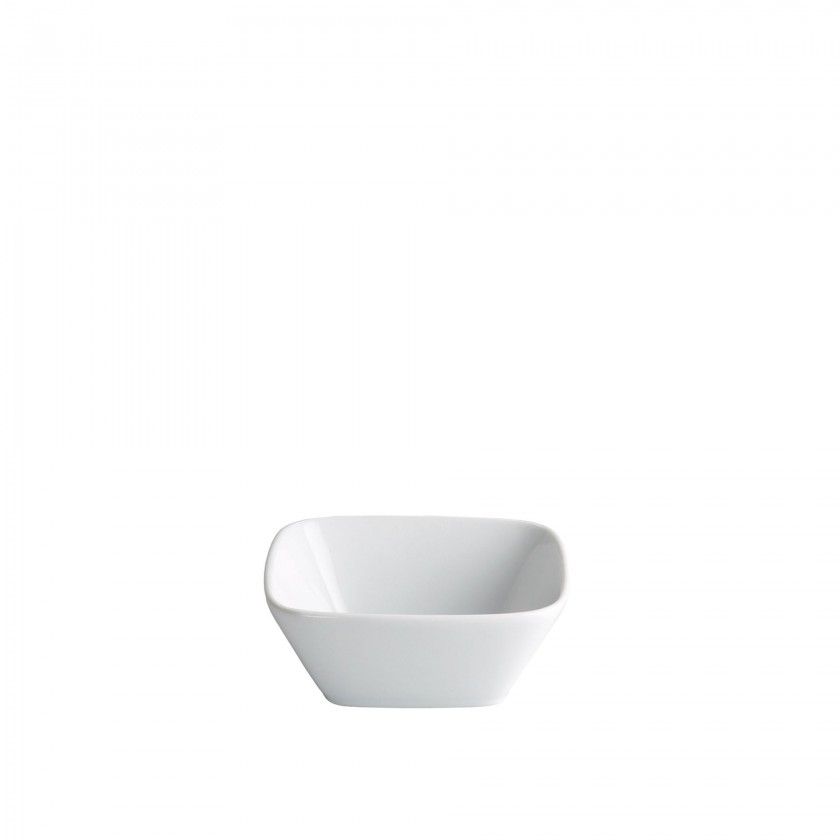 Taa Porcelana Quadrada Branco 30cl 13X13X5cm