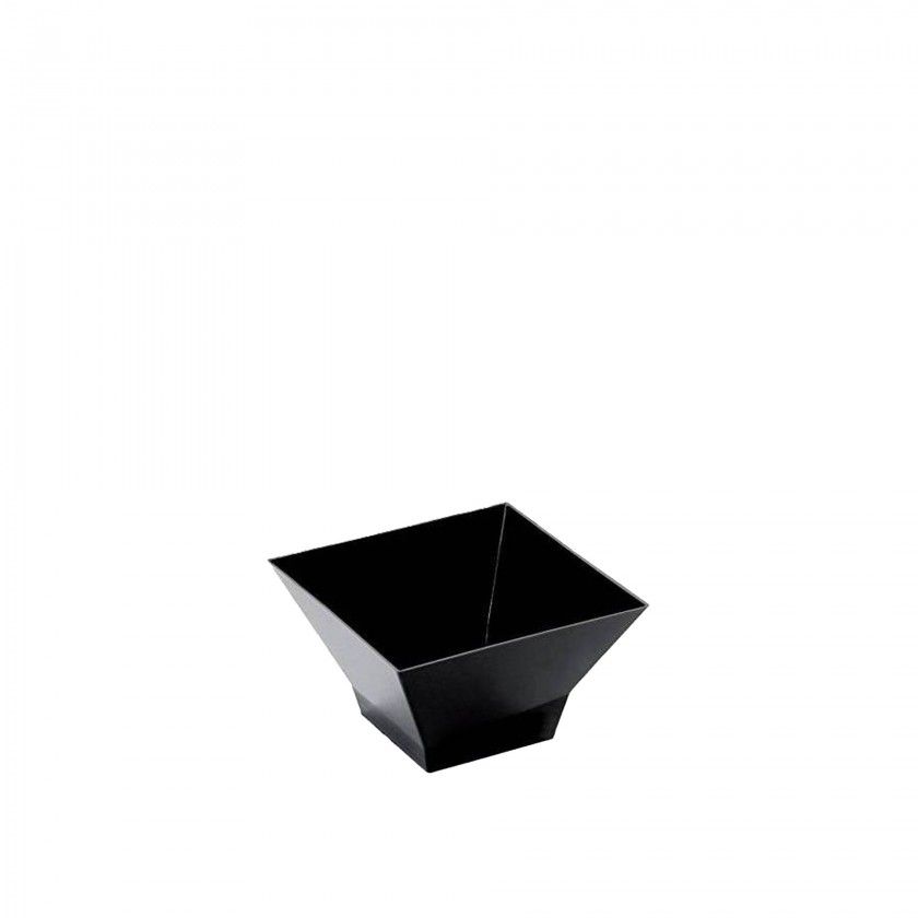 Taa Reutilizvel Pagoda Fingerfood Preto 350ml Pack 12
