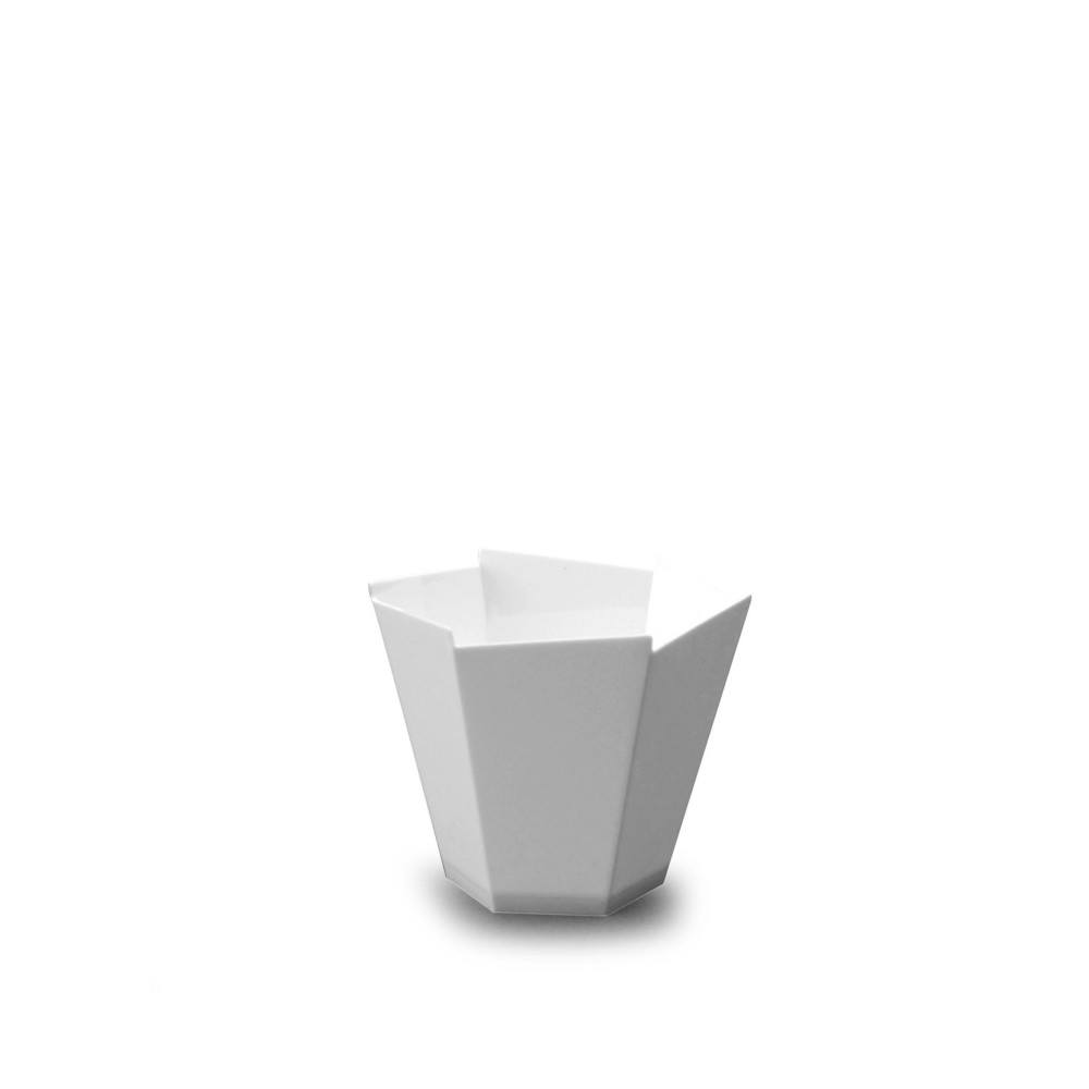 Taça Reutilizável Gardenia Fingerfood Branco 100ml Pack 25