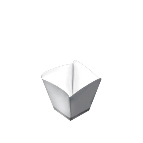 Taça Reutilizável Onda Fingerfood Branco 100ml Pack 25 - Image product