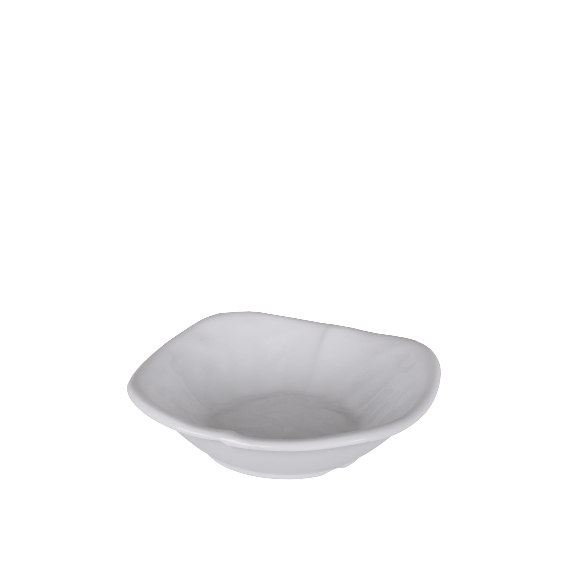 Taça Melamina Mamba Quadrada Branco 12.7cm