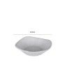 Taça Melamina Mamba Quadrada Branco 12.7cm Taça Melamina Mamba Quadrada Branco 12.7cm