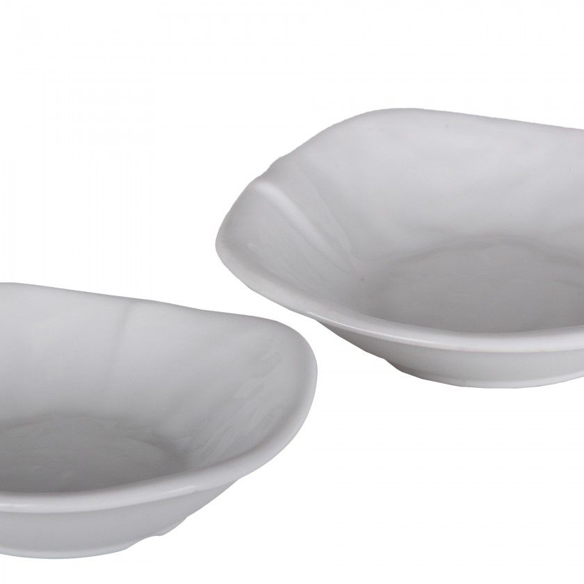 Taça Melamina Mamba Quadrada Branco 12.7cm Taça Melamina Mamba Quadrada Branco 12.7cm