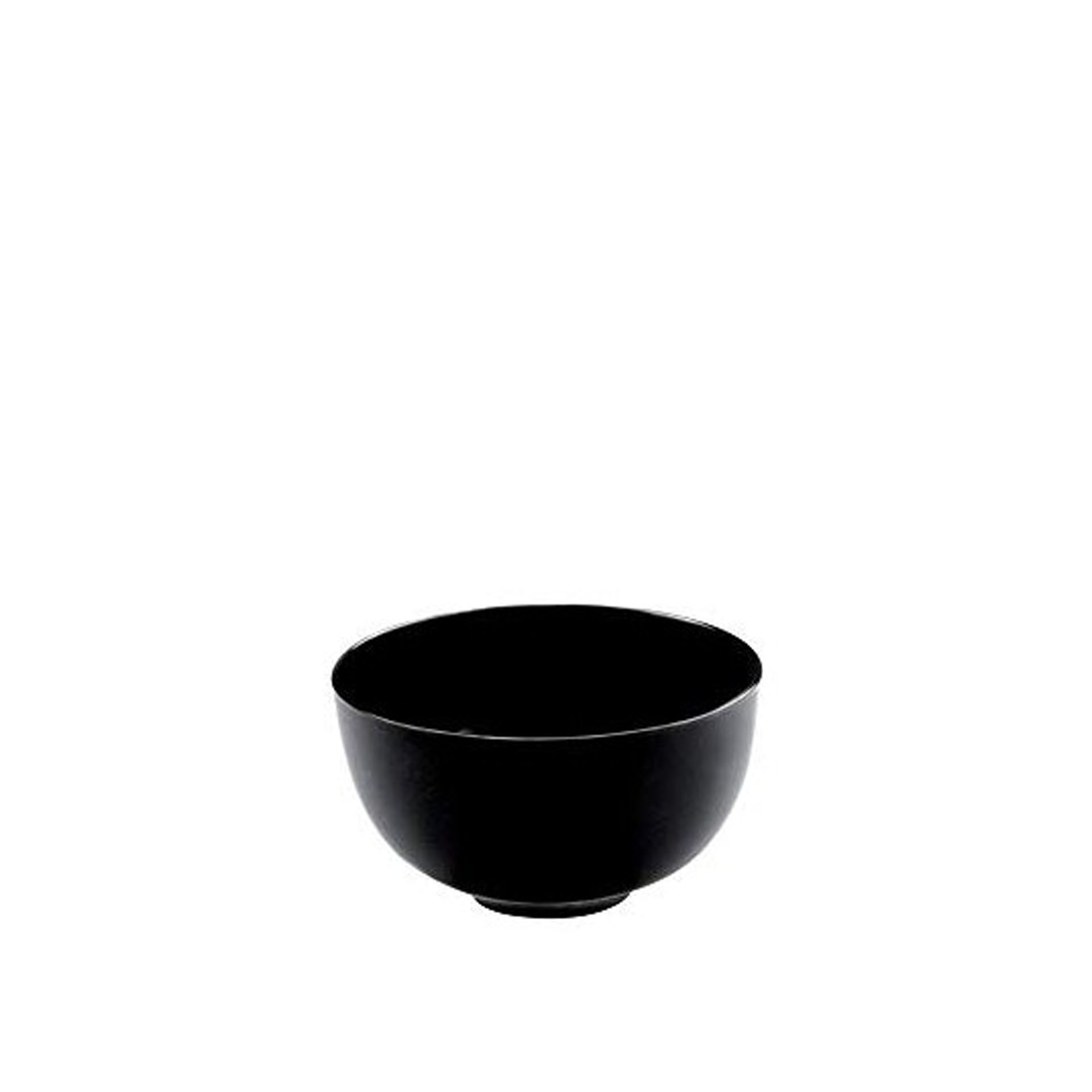 Taça Reutilizável Small Bowl Fingerfood Preto 150ml Pack 12