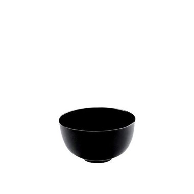 Taça Reutilizável Small Bowl Fingerfood Preto 150ml Pack 12