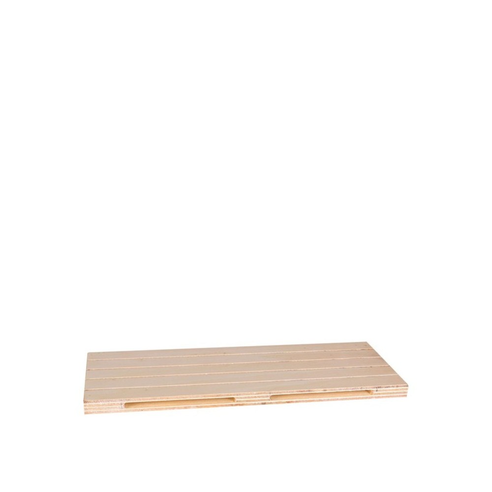 Palete Buffet Madeira Mini Bege 40X15X2cm