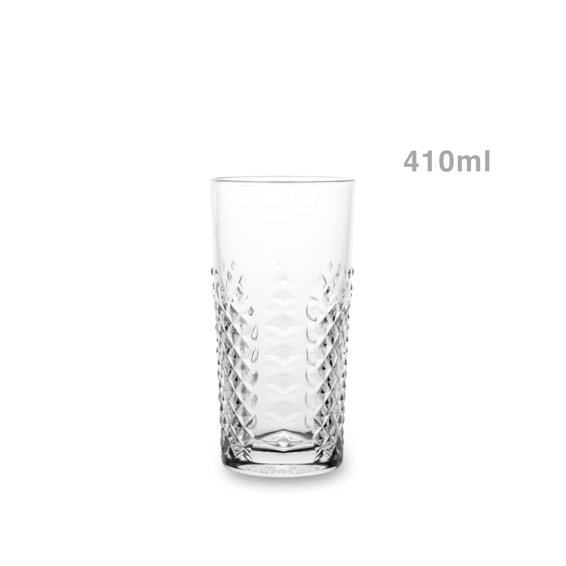 Copo Alto Vidro Carats Incolor 41cl 8X15.5cm