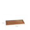 Tábua Acácia Retangular Castanho 33X13X1.5cm Tábua Acácia Retangular Castanho 33X13X1.5cm