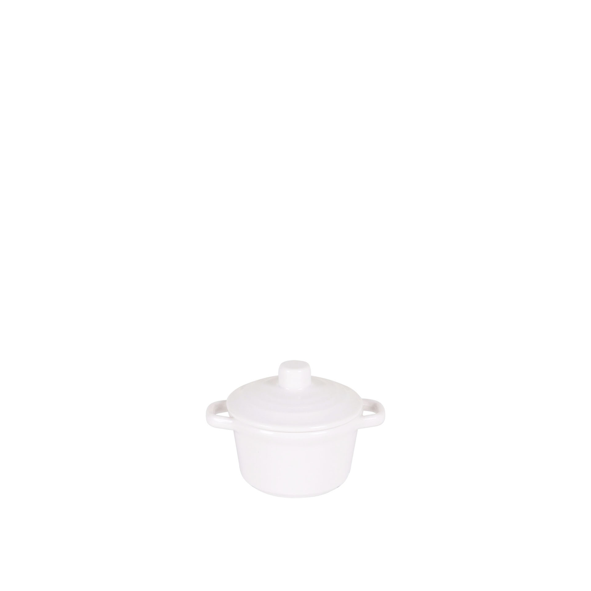 Caçarola Melamina Branco 7X9X4cm