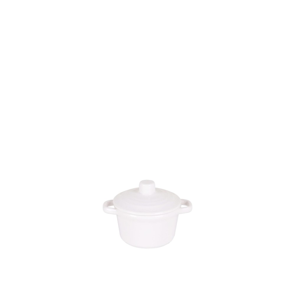 Caçarola Melamina Branco 7X9X4cm