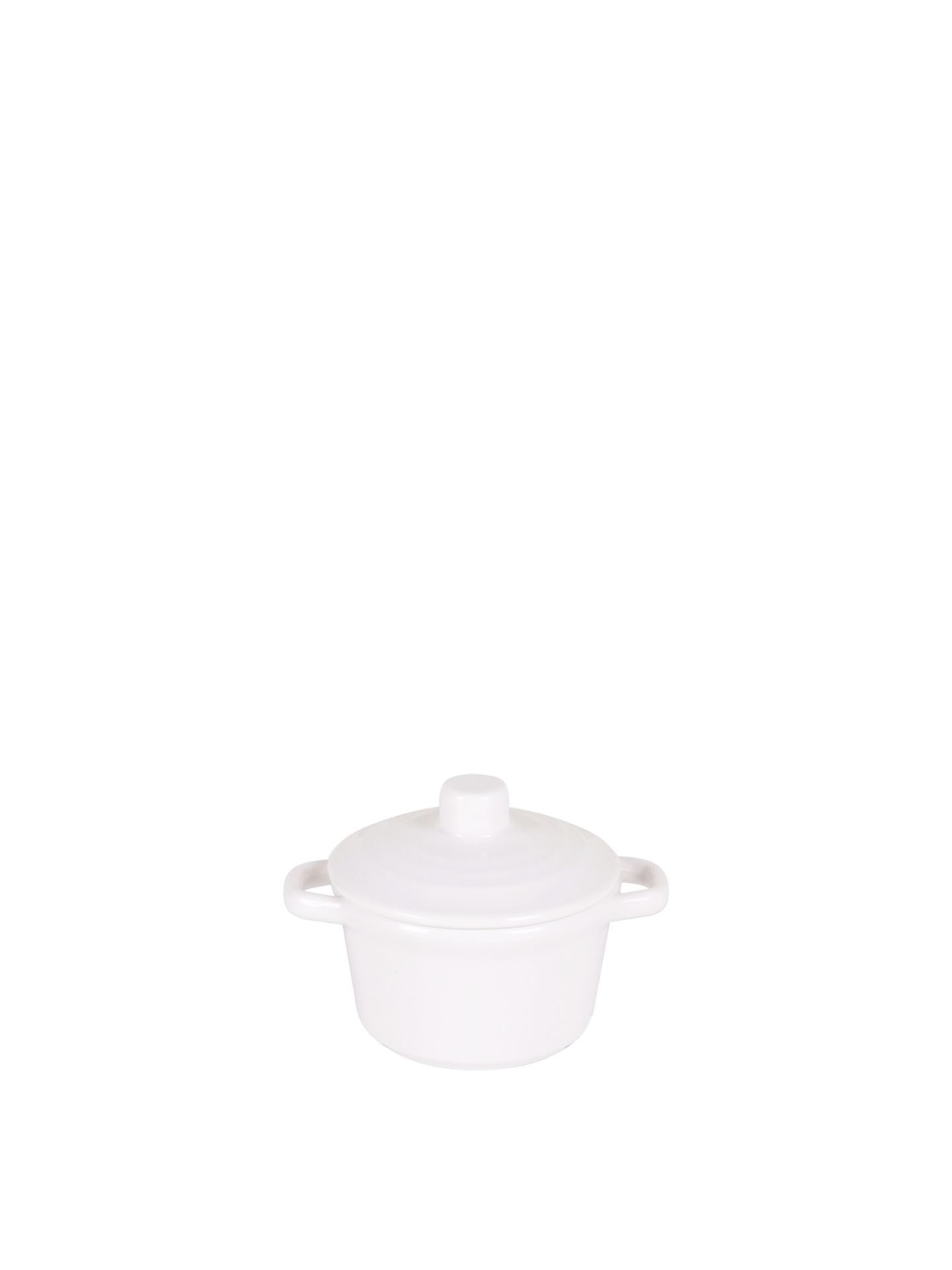 Caçarola Melamina Branco 7X9X4cm