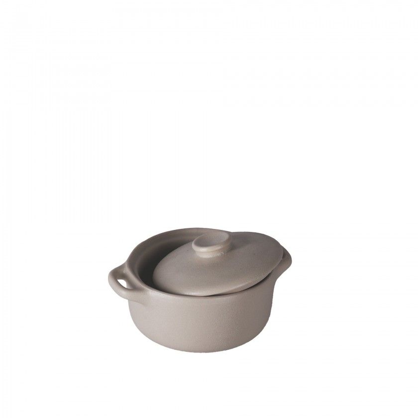 Caarola Charme Redondo Bege 10X13X5cm