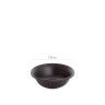 Taça Melamina Gourmand Oasis Preto 16X6cm Taça Melamina Gourmand Oasis Preto 16X6cm