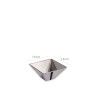 Taça Melamina Ming Prateado 14X14X7cm Taça Melamina Ming Prateado 14X14X7cm