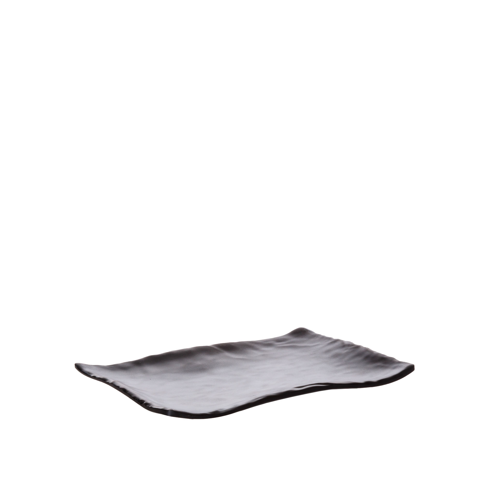 Bandeja Terra Negra Retangular Preto 33.5X23.5cm