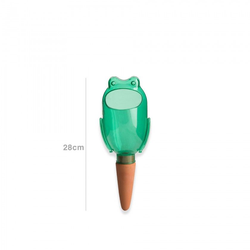 Rega Automática Sapo para Vaso Plástico Multicor 28cm Rega Automática Sapo para Vaso Plástico Multicor 28cm