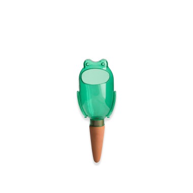 Rega Automática Sapo para Vaso Plástico Multicor 28cm