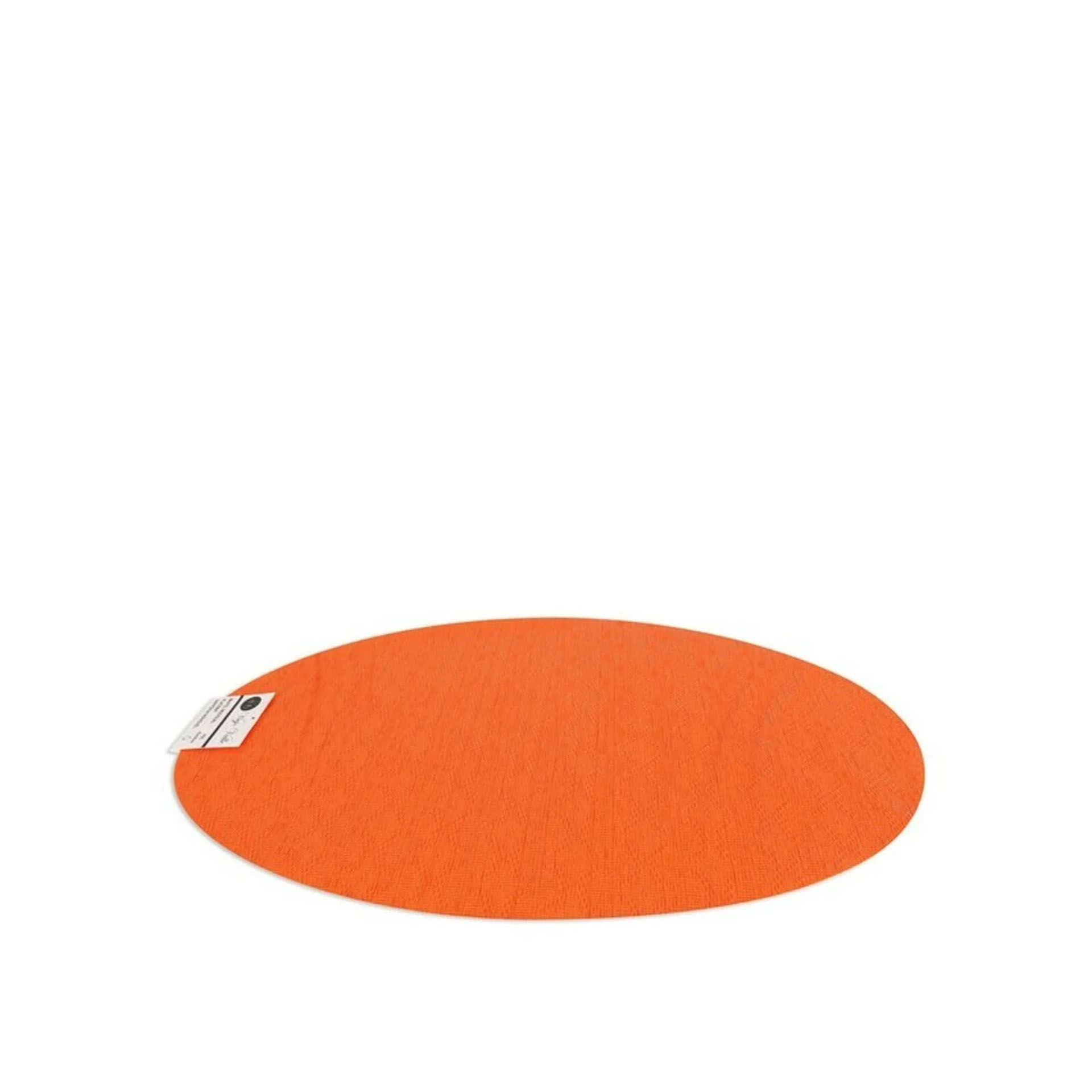 Individual Pvc Oval 49X36cm Laranja