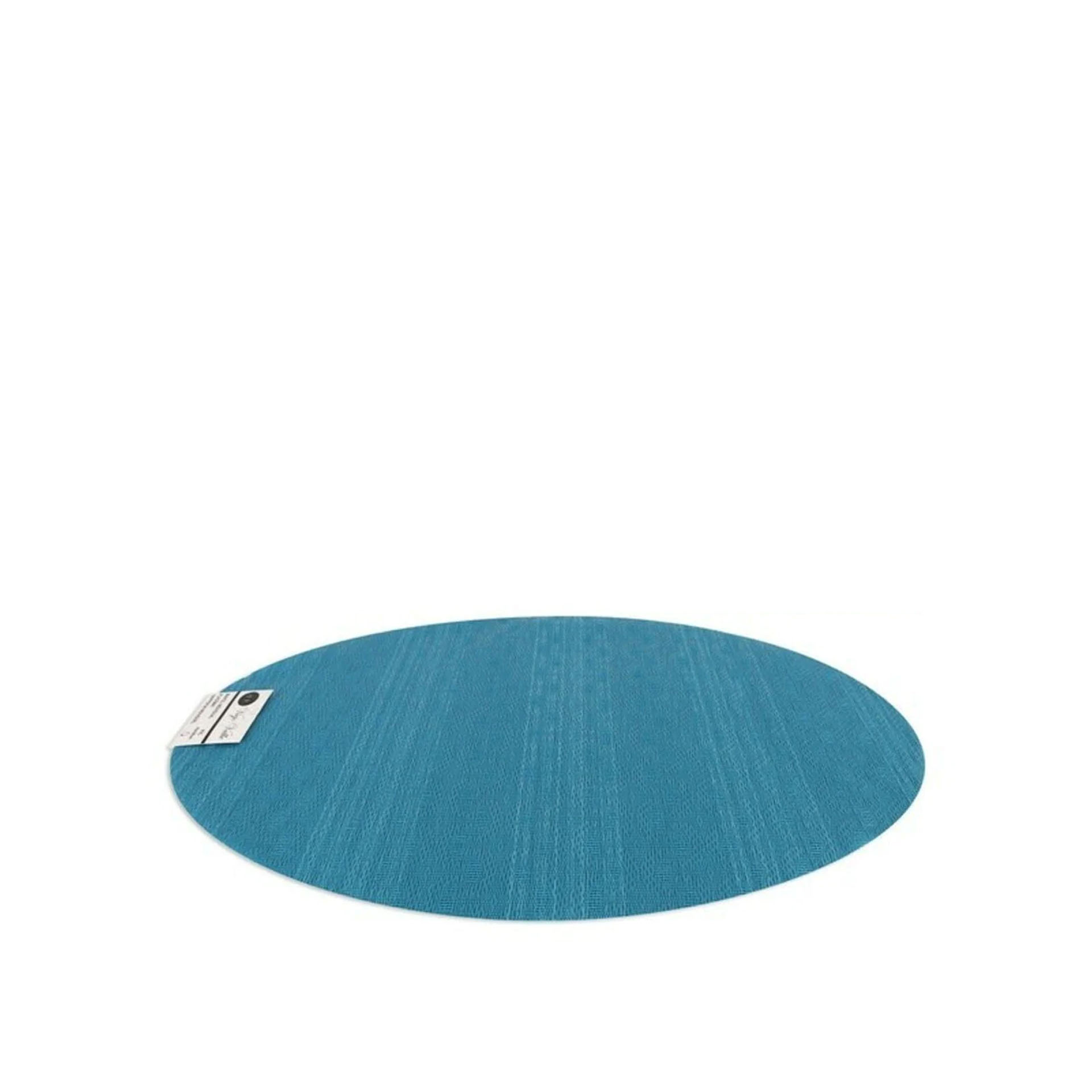 Individual Pvc Oval 49X36cm Azul