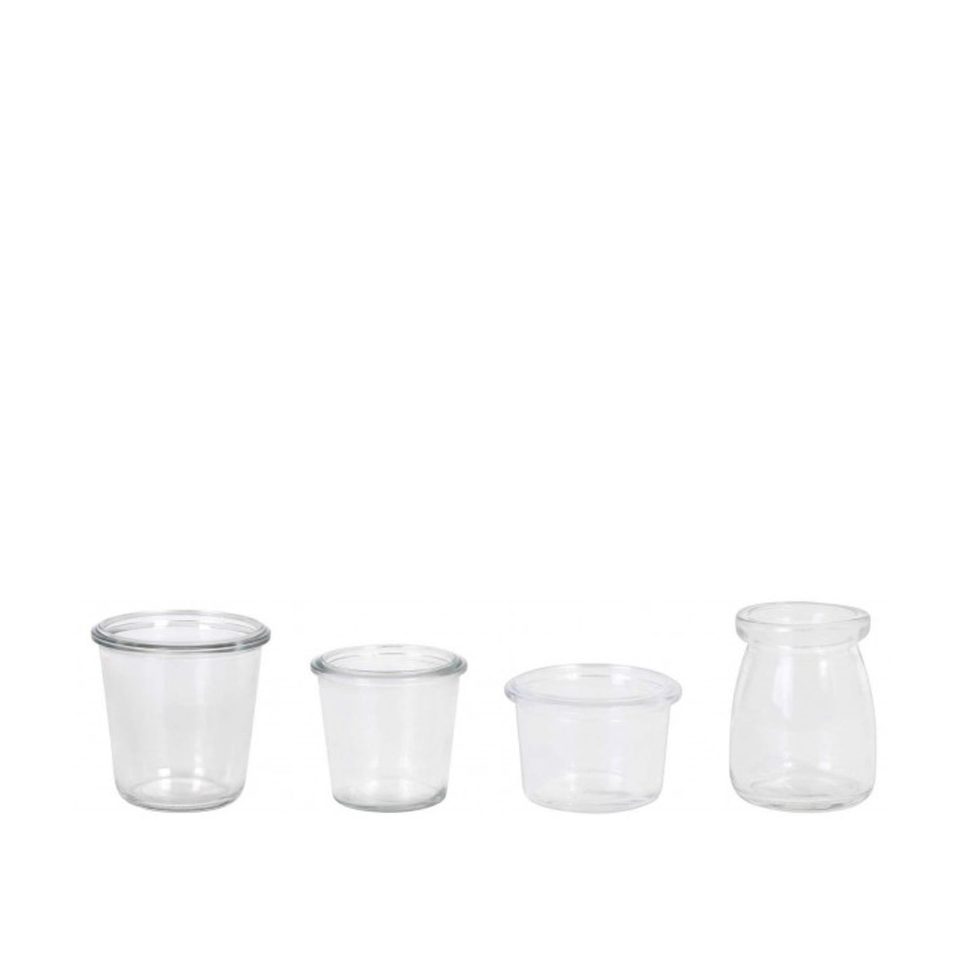 Copo Vidro ZZ19 para Sobremesa Incolor 250ml 9X9cm