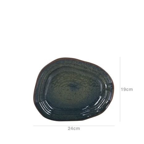 Bandeja Moss Tivoli Retangular Preto 24X19X2.5cm - Image product