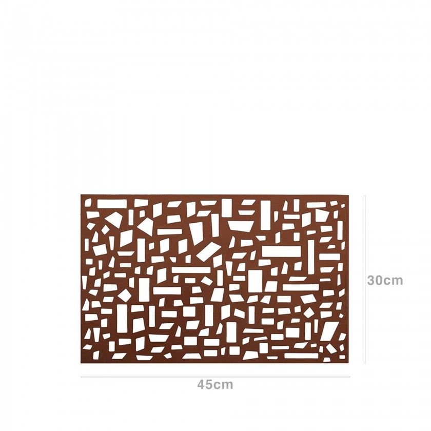 Individual Pvc Retangular 45X30cm Cobre Individual Pvc Retangular 45X30cm Cobre
