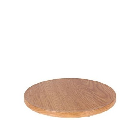 Bandeja Pinho Tianhe Redondo Castanho 24cm - Image product