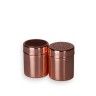 Polvilhador Especiarias Furo Grande 7X10cm Cobre Polvilhador Especiarias Furo Grande 7X10cm Cobre