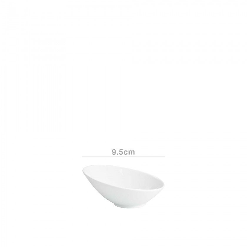 Taça Porcelana Trattoria Branco 9.5X4.5cm Taça Porcelana Trattoria Branco 9.5X4.5cm