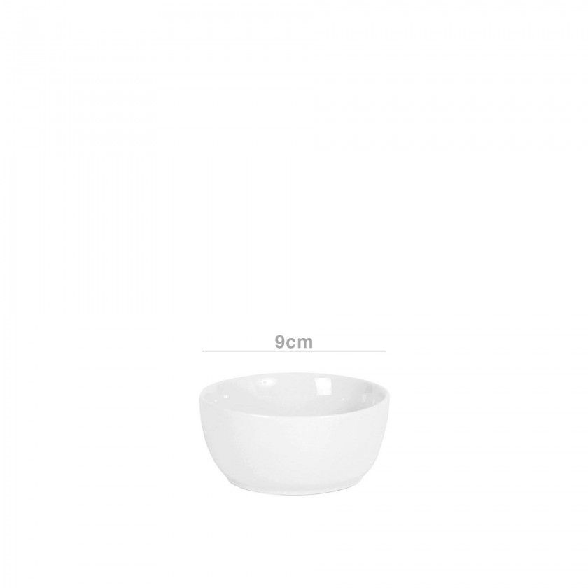 Taça Porcelana Branco 9X4cm Taça Porcelana Branco 9X4cm