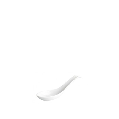 Colher Porcelana Branco 14X4cm
