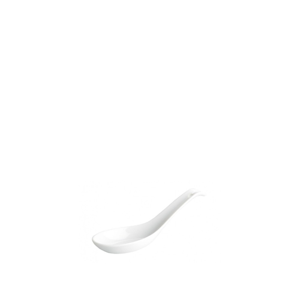 Colher Porcelana Branco 14X4cm