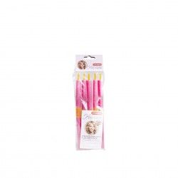 VELA PILAR RUSTICA ROSA ESCURO