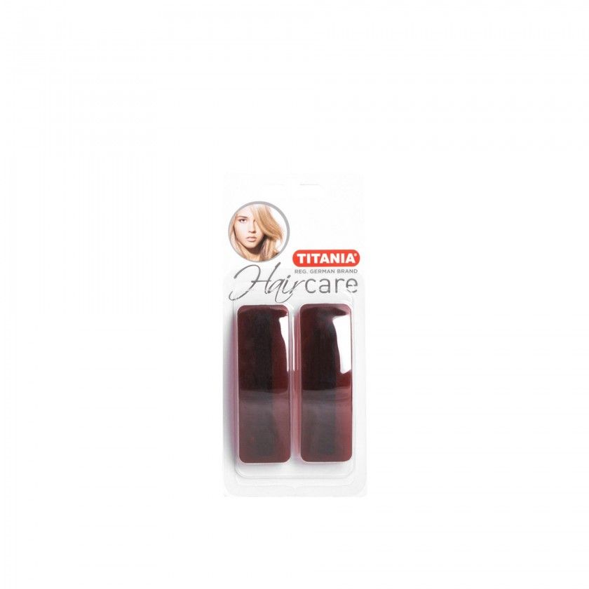 Travesso Cabelo Titania 6X1CM Pack 2