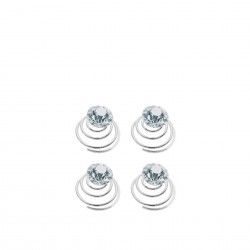 Gancho Cabelo Titania Espiral 1.4CM Pack 4