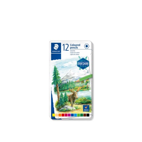 Lápis Cor Staedtler Caixa Metal 12 Cores - Image product