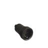 Base Aérea Bipolar Preta 250V 4.8MM Base Aérea Bipolar Preta 250V 4.8MM