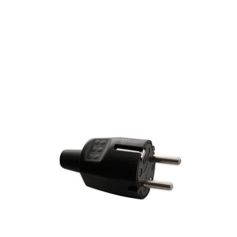 Ficha Bipolar Preta 250V 4.8MM - Image product