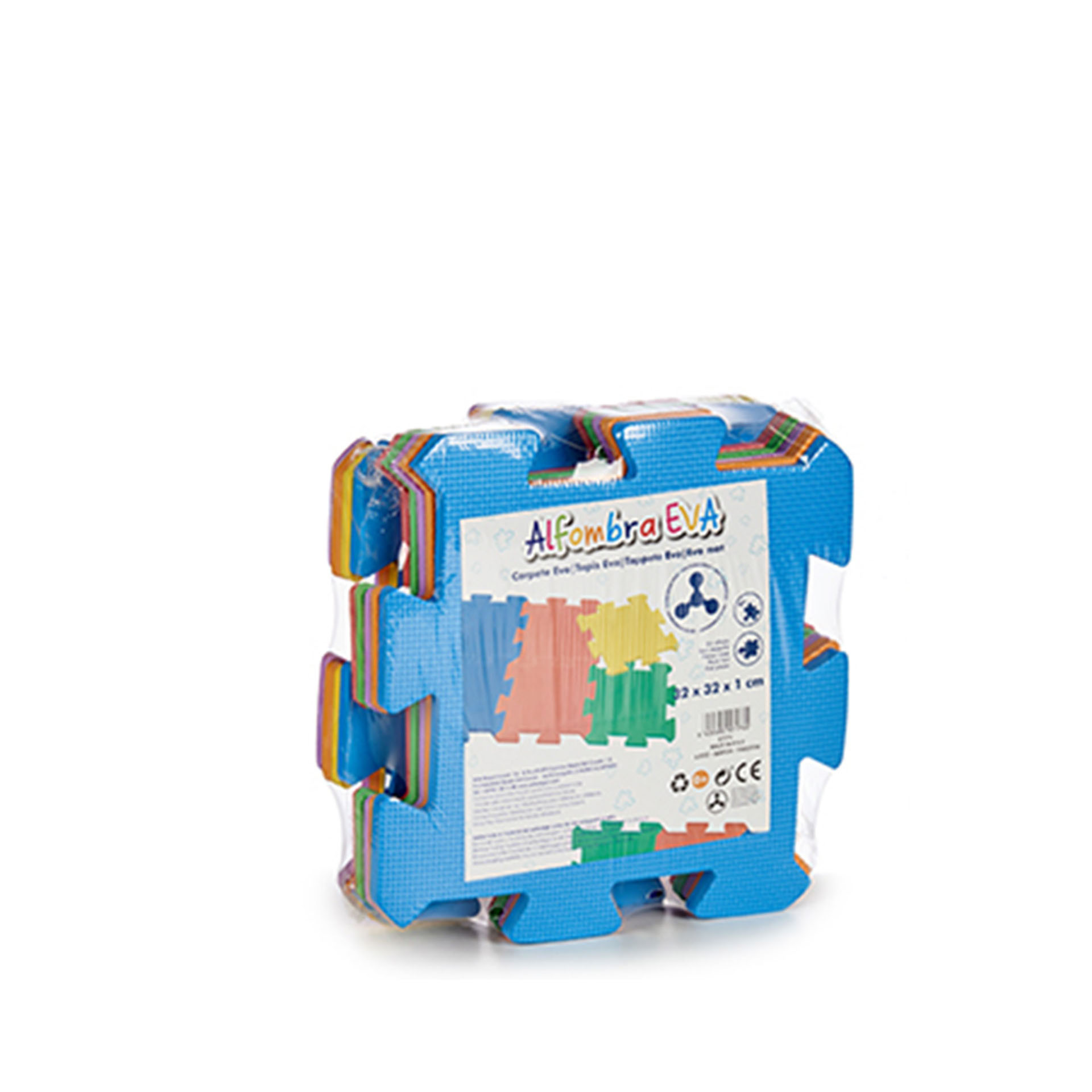 Puzzle Almofadado 9 Peças 32X32X9cm