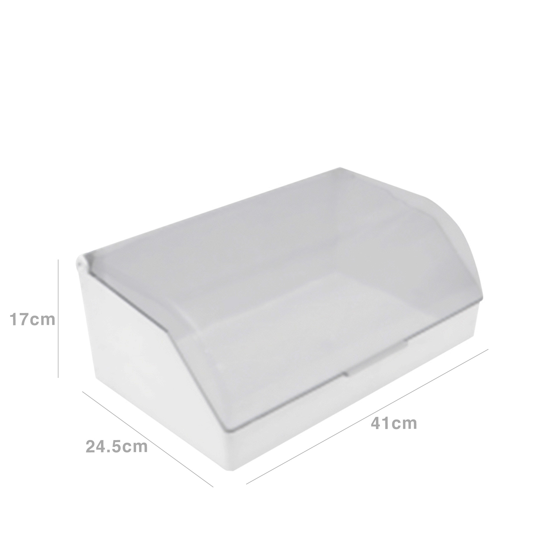 Caixa Pão Branca 12L 41X24.5X17cm