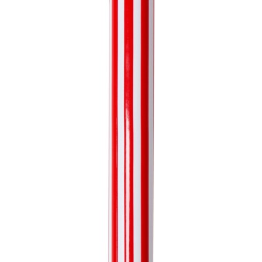 Cabo Metal Revestido Vermelho 140cm
