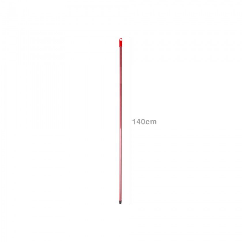 Cabo Metal Revestido Vermelho 140cm Cabo Metal Revestido Vermelho 140cm