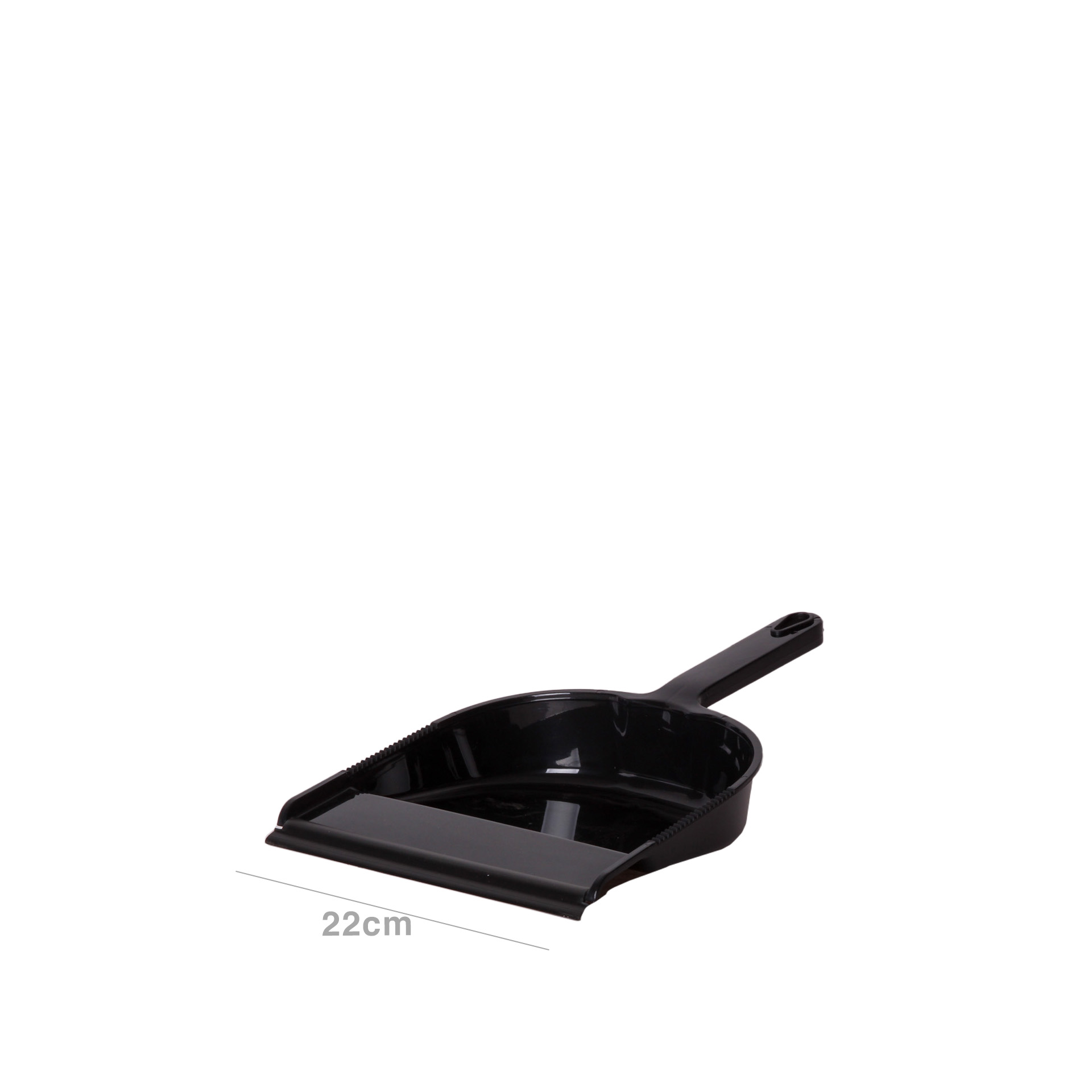 Apanhador Plástico com Borracha Preto 22cm