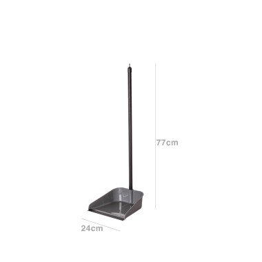 Apanhador Pl�stico com Cabo e Borracha 24X77cm