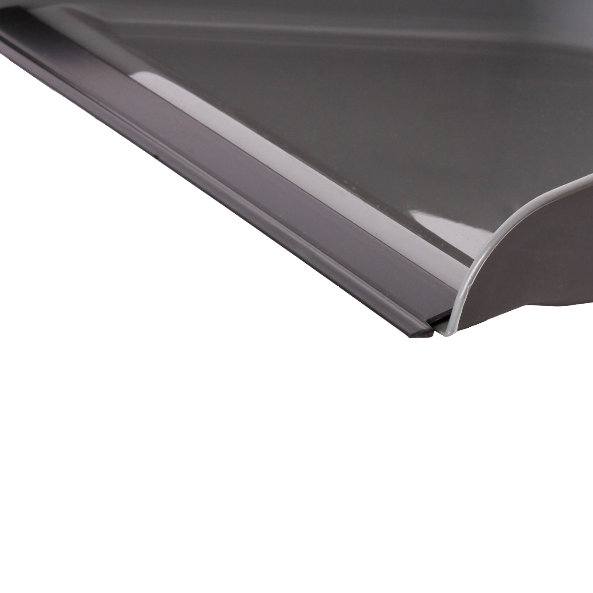 Apanhador Plástico com Cabo e Borracha Cinzento 24X77cm