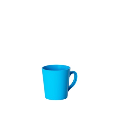 Caneca Pl�stico Azul 300ml
