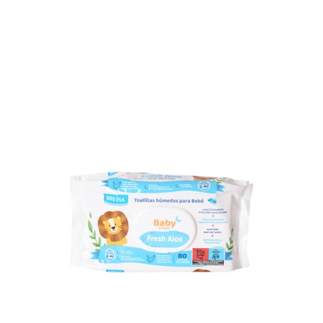 Toalhitas Bebé Babycream Fresh Aloe Pack 80 - Image product